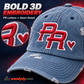Puerto Rico PR Embroidered Baseball Cap
