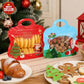 🎁Kerstactie: 60% korting!🎅Makkelijk te vullen en te sluiten🎄Feestelijke zelfsluitende traktatiezakjes met kerstman- en sneeuwpopmotief | Hersluitbaar, voedselveilig, voor koekjes, chocolade en kleine cadeaus🎅⛄
