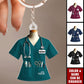 Gepersonaliseerde Acryl Sleutelhanger - Verpleegstersuniform met Eigen Naam