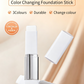 🎉1 + 1 GRATIS🎉[OFFICIËEL PRODUCT] BLANC Cover Cream Stick V/ Afneembare Kwast - Koreaanse Kleurveranderende Foundationstick met Collageencapsules (0,45 oz)