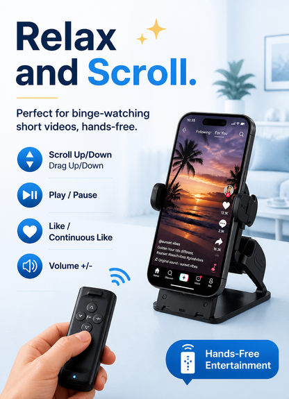 🔥Last Day Sale 60% OFF⏰🤳📷Bluetooth Camera Grip with Remote Shutter🎁