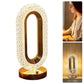 🛍️ 50% Korting – Oplaadbare LED Nachtlamp met Kristal-Optiek, Luxueus Design voor Slaapkamer & Woonruimte ✨