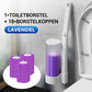 ✨ 50% KORTING! 🚽 Toiletborstel met Reinigingsmiddel – Grondig Schoon & Eenvoudig in Gebruik 🧼