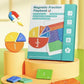 🏅 50% KORTING – Magnetisch Fractie Demonstratieboek | Leer, Experimenteer & Ontdek wiskunde op een leuke manier