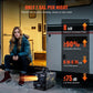 🔥 Draagbare diesel-luchtverwarmer met appbediening