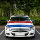 Patriottische Auto Motorkap Vlag Hoes