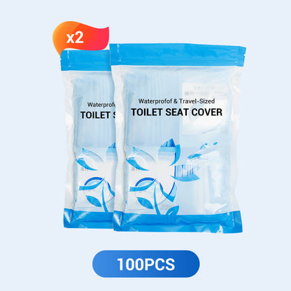 🎁💥 Disposable Plastic Toilet Seat Cover - No Worry Of Public Toilet Anymore👋