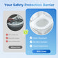 🎁💥 Disposable Plastic Toilet Seat Cover - No Worry Of Public Toilet Anymore👋