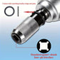NU 50% KORTING!🔧Boorhameradapter + Slagboorbitset🏠Snel, Sterk & Onmisbaar voor DIY✨