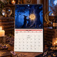 Heksenkalender 2027 Wandkalender – 12 Maanden Mystieke Heksenkalender, Betoverd Bos Wandplanner voor Wicca, Hekserij & Magieliefhebbers