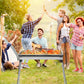 🟔 50% KORTING! 🍖 Opvouwbare buitenbarbecue van roestvrij staal – Compact, duurzaam en perfect voor kamperen, in de tuin en barbecuefeestjes 🏕️