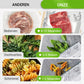 🔥Wereldwijde bestseller🍗 Tijdelijke aanbieding!🥦Herbruikbare aluminiumfolie verzegelbare opbergzakken