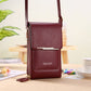 👜📱Stijlvol Crossbody Telefoontasje voor Dames met Touchscreen Venster