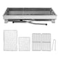 🟔 50% KORTING! 🍖 Opvouwbare buitenbarbecue van roestvrij staal – Compact, duurzaam en perfect voor kamperen, in de tuin en barbecuefeestjes 🏕️