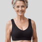 🎁Koop 1, krijg 2 gratis 💕Geribbelde zijden push-up bh voor dames zonder stalen ring, verstelbaar🌸