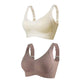 🎁Koop 1, krijg 2 gratis 💕Geribbelde zijden push-up bh voor dames zonder stalen ring, verstelbaar🌸