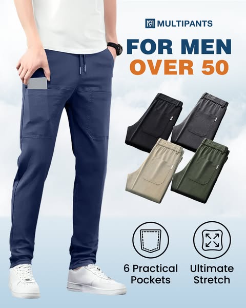 🔥Last Day Sale 65% OFF🥰MultiPants – High Stretch Multi-pocket Durable Cargo Pants3
