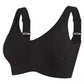 🎁Koop 1, krijg 2 gratis 💕Geribbelde zijden push-up bh voor dames zonder stalen ring, verstelbaar🌸