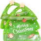 ❄️🎅Vroege Kerstuitverkoop 50% KORTING!!☃️🎄Kerst Traktatiezakjes, Afsluitbare Kerstzakjes met Handvat voor Kinderen 10 STUKS❄️