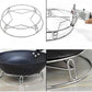 Roestvrijstalen pannenrek, rond pannenrek, metalen pannenrek, onmisbare items voor de keuken