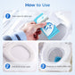 🎁💥 Disposable Plastic Toilet Seat Cover - No Worry Of Public Toilet Anymore👋