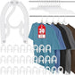 🔥50% KORTING! 🚀 Opvouwbare Draagbare Reishangers – set van 6/10 stuks, roestvrij staal + ABS, draait 360°, geschikt voor jassen, shirts & broeken. Compact opvouwbaar, past in elke koffer!