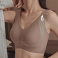 🎁Koop 1, krijg 2 gratis 💕Geribbelde zijden push-up bh voor dames zonder stalen ring, verstelbaar🌸