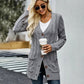 Midi Gebreide Damestrui voor de Herfst 🧥 – Ideaal over T-shirts & onder Jassen, Perfect voor Kantoor & Brunch 💼