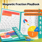 🏅 50% KORTING – Magnetisch Fractie Demonstratieboek | Leer, Experimenteer & Ontdek wiskunde op een leuke manier