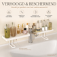 Opzetbare gootsteenorganizer boven de kraan