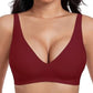 🎀  – de ultracomfortabele, draadloze damesbeha: naadloos, diep V-decolleté & push-up 💕