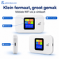 Geen vaste lijn nodig｜Mobiele WiFi-router met scherm en simkaart
