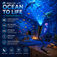 🌊 Bring The Ocean To Life™ | HD Ocean Galaxy Projector with 10 Marine Scene Discs