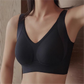 🎁Koop 1, krijg 2 gratis 💕Geribbelde zijden push-up bh voor dames zonder stalen ring, verstelbaar🌸