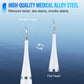 Elektrische waterflosser met borstel