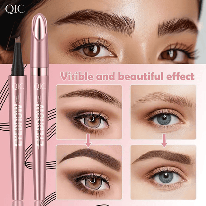 🥳 1 KOPEN 1 GRATIS 💞 50K+ VERKOCHT! 💥✨ 3D Microblading Wenkbrauwpotlood – 4-tandige punt creëert natuurlijke, op haartjes lijkende streken. Waterbestendig, vlekbestendig & blijft 24 uur zitten. Bespaar op dure salonbehandelingen. Een koopje! 💕🎁