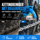 🚲 Fietskettingreiniger met Roterende Borstels｜✨ Grondige Reiniging Zonder Gedoe