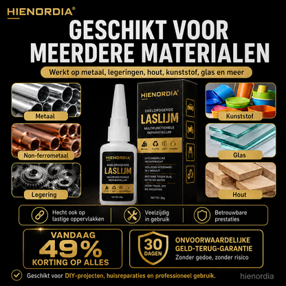 ⏳🔥 Beperkte aanbieding, 50% korting zolang de voorraad strekt! 🏡Veelzijdige, sneldrogende laslijm