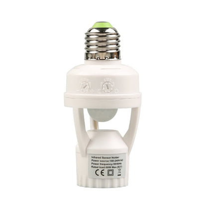 E27 Lampfitting met Bewegingssensor【Koop 3, Krijg 2 Gratis】