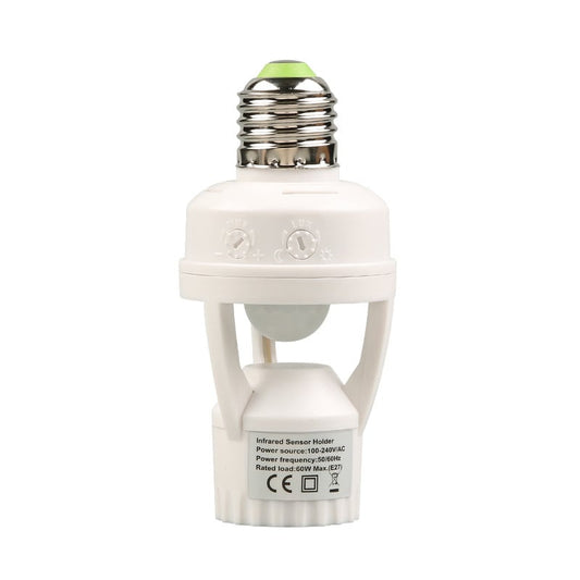 E27 Lampfitting met Bewegingssensor【Koop 3, Krijg 2 Gratis】