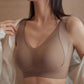 🎁Koop 1, krijg 2 gratis 💕Geribbelde zijden push-up bh voor dames zonder stalen ring, verstelbaar🌸