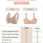 🎁Koop 1, krijg 2 gratis 💕Geribbelde zijden push-up bh voor dames zonder stalen ring, verstelbaar🌸