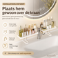 Opzetbare gootsteenorganizer boven de kraan