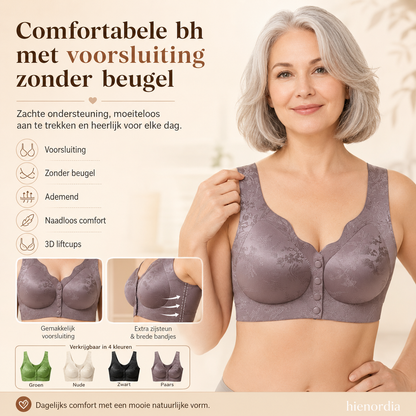 Comfort Voorsluiting & Draadvrije Naadloze Bh