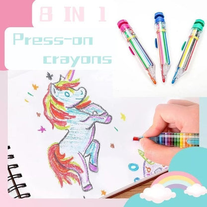 8-IN-1 KRIJTSTIFTEN