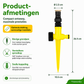 360° Draaibaar Automatisch Beregeningssysteem Tuin Gazon Sproeier Terras