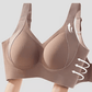 🎁Koop 1, krijg 2 gratis 💕Geribbelde zijden push-up bh voor dames zonder stalen ring, verstelbaar🌸