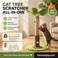 🐱Kattenparadijs! Katten zijn van nature speels. Kokospalm Kattenkrabpaal