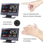 🎄Kerstuitverkoop 50% KORTING🔥Digitale LED Temperatuur Vochtigheidsmonitor Weersvoorspelling LED Tafelwekker🔥