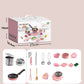 🎁Beste Cadeau voor Kinderen💖Real Cooking Mini Keuken Speelgoed Set – 22 Stuks! 🍳